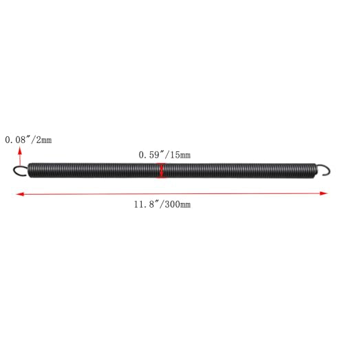 4Pcs Extension Spring for Machinery Repair Construction Industrial