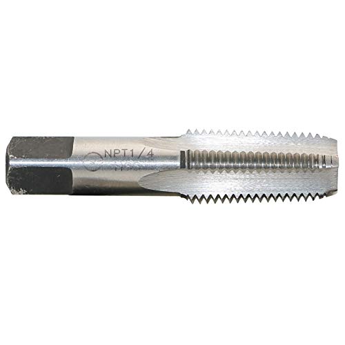 1/4-18 NPT HSS Taper Pipe Tap, High-Quality High-Speed Steel 6542, Used For Conventional Machine Tapping Or CNC Tapping, Can Tap Steel And Stainless Steel. - size: NPT1/4"