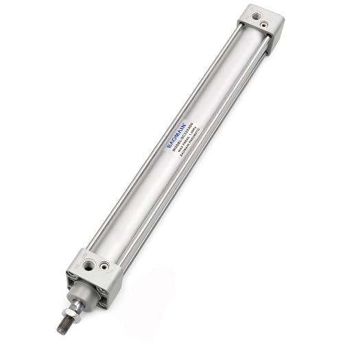 BAOMAIN Pneumatic Air Cylinder 1-1/4" Bore 17.72" Stroke SC32x450