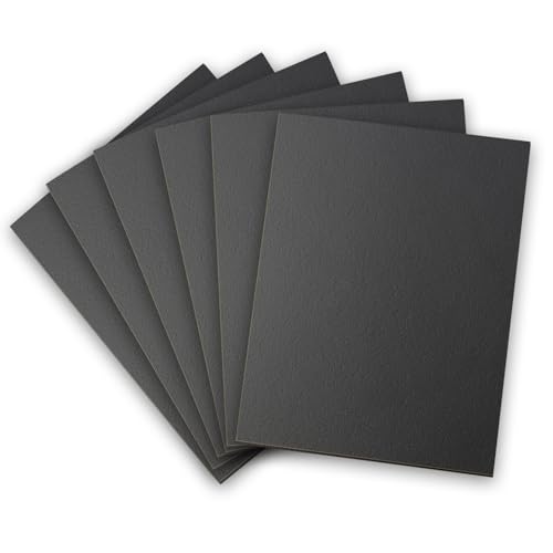 6 Pcs Adhesive Foam Padding, 1/8 Thick 12 X 8 Inch Neoprene Rubber Sheets ,Soundproof Closed Cell Foam Padding Sheet Board for Anti Vibration, Cosplay Padding, Crafts, DIY - size: 1/8in*12in*8in 6Pcs