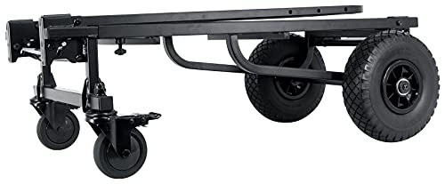 Rockville Rock Cart Pro Equipment Transport Utility Roller Cart 700 LB Capacity