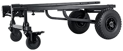 Rockville Rock Cart Pro Equipment Transport Utility Roller Cart 700 LB Capacity
