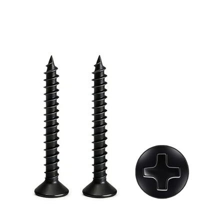 #4 x 3/4" Flat Head Self-Tapping Wood Screws, M3x20mm(100Pcs) - color: 100 PCS, size: #4x3/4''-100 PCS