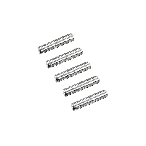 MECCANIXITY Fully Threaded Rod M5 x 20mm 0.8mm Thread Pitch 304 Stainless Steel Right Hand Threaded Rods Bar Studs 5 Pack - size: M5 x 20mm