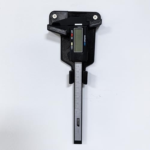 Digital Caliper Holder, Wall Mount for Calipers - More Easy to Pick and Place, Black, 1 Pack