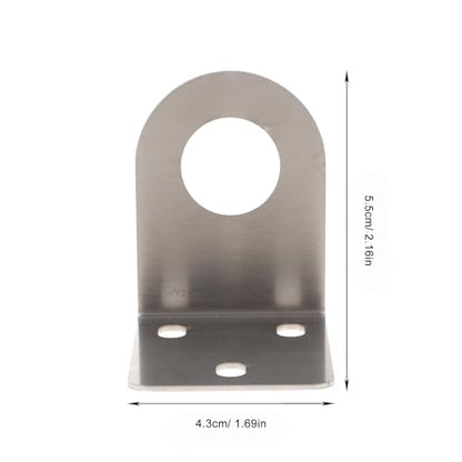 Luxshiny Stainless Steel Water Filter Mounting Bracket Silver