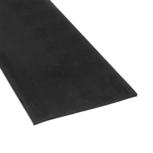 uxcell Neoprene Rubber Sheet Rolls 3/16" T x 5.9" W x 2'L Solid Rubber Seal Strip for DIY Gasket, Crafts, Pads, Seals, Protection - size: 3/16"T x 5.9"W x 2'L