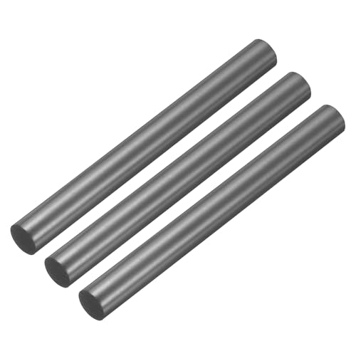 PATIKIL Graphite Rod 3 Pcs Graphite Stirring Rod 100x11mm Cylinder Stick - size: 100x11mm