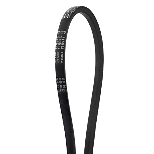 HARFINGTON B-1168 V-Belts Drive Belt 1168mm(46") Inner Girth 17mm Top Width B Section Rubber for Power Transmission - size: 1168mm