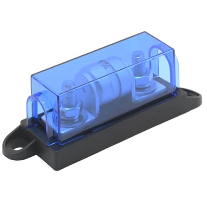 Class T Fuse Holder with 300 Amp Fuse, 150V DC Class for Inverters, Car Audio Systems, Replacement for Various High Current Applications - size: 150V 300A
