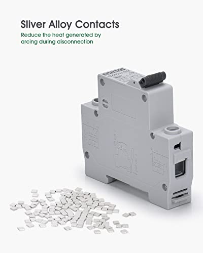 AC Miniature Circuit Breaker, 6 Amp 120V/240V 1 Pole - style: 6 Amp