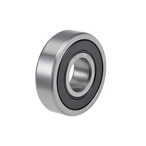 uxcell RLS4-2RS Deep Groove Ball Bearings 1/2-inch Inner Dia 1-5/16-inch OD 3/8-inch Bore Double Sealed Chrome Steel Z2 - size: 1/2"x1-5/16"x3/8"