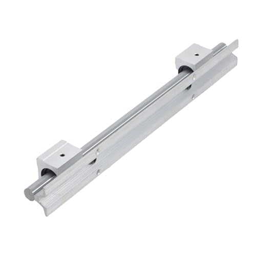 Waltyotur 2 PCS SBR 16-400mm Linear Guideway Rail 4 SBR16UU