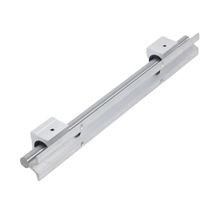 Waltyotur 2 PCS SBR 16-400mm Linear Guideway Rail 4 SBR16UU