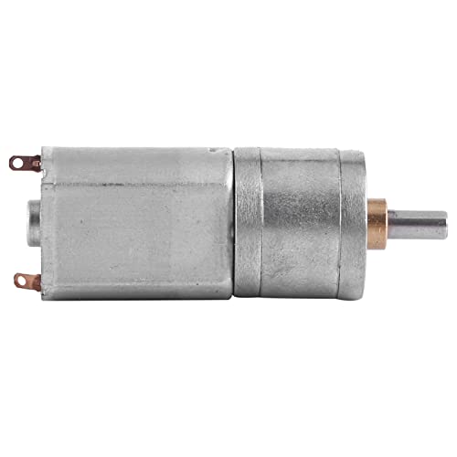 Generic DC 12V High Torque Gear Motor Gear Reduction Motor Reduction 15-200RPM Optional Full Metal Gears 20mm Diameter for DIY Robotics Industrial Applications (12V 15RPM) - size: 12V 15RPM