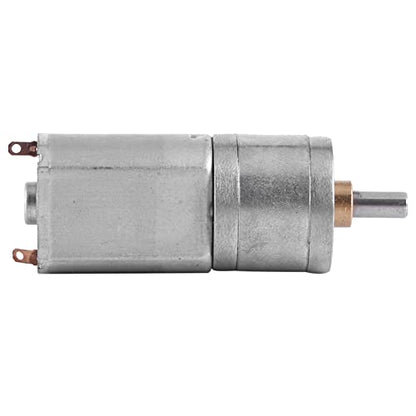 Generic DC 12V High Torque Gear Motor Gear Reduction Motor Reduction 15-200RPM Optional Full Metal Gears 20mm Diameter for DIY Robotics Industrial Applications (12V 30RPM) - size: 12V 30RPM