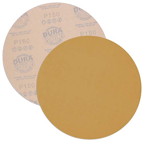 Dura-Gold Premium 9" Drywall Sanding Discs, 180 Grit Box of 10, Hook & Loop - size: 180-Grit