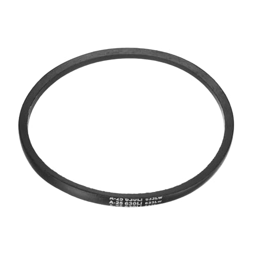 uxcell 5Pcs A25 Classic Wrapped Rubber V-Belt, 27" Lo x 0.51" W x 0.32" H - size: A25