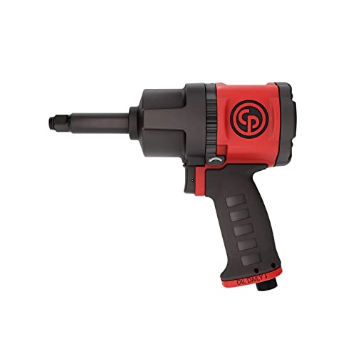 Chicago Pneumatic CP7748-2 Air Impact Wrench, 2 Inch Ext Anvil, Composite Housing, Twin Hammer, Max Torque 959 ft.lbf/1300 Nm, 7000 RPM - size: 2-Inch Extended Anvil, style: New Version