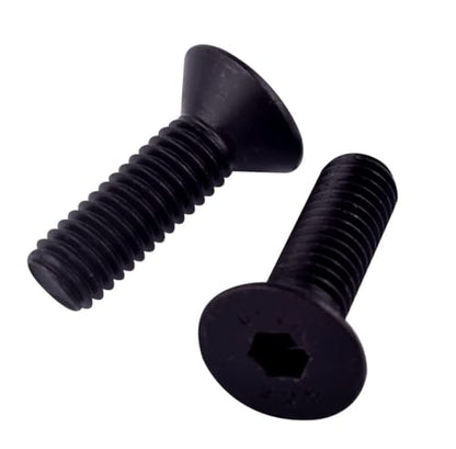 1/4-20 x 1-1/2" Socket Cap Flat Head Countersunk Screws Bolts, Alloy Steel Grade 10.9 Black Oxide, Allen Hex Drive, Full Coarse Thread UNC, Pack of 20 - size: 1/4-20 x 1-1/2" (20Pcs)