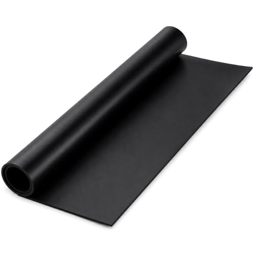 Frcctre 8 Pack Solid Neoprene Rubber Sheet, 12 X 11 Inch 1.0mm & 1.6mm Thickness DIY Gasket Material, Sealing, Liner, Shield, Padding, Mat, 2 Thickness