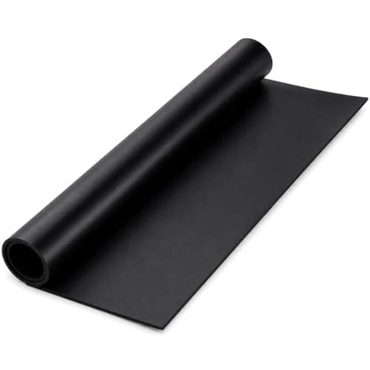 Frcctre 8 Pack Solid Neoprene Rubber Sheet, 12 X 11 Inch 1.0mm & 1.6mm Thickness DIY Gasket Material, Sealing, Liner, Shield, Padding, Mat, 2 Thickness