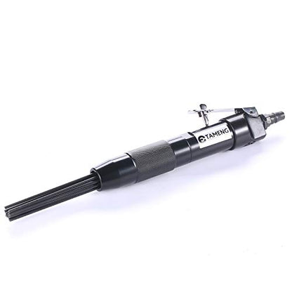 Pneumatic Air Needle Scaler Remove Paint Rust Welding 12 Needles Standard Duty Compact Use with Air Hammer, Removes Paint, Rust, Dirt & Weld Slag