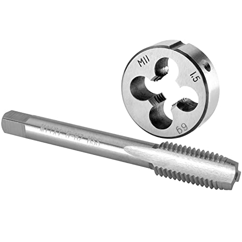 Burkit M11 X 1.5 Tap and Die Set Right Hand