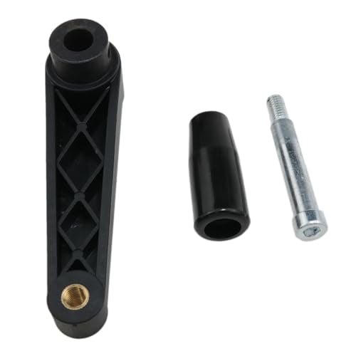 Folding Crank Handle, 12 mm Bore, 4 Inch Alloy Machine Lever