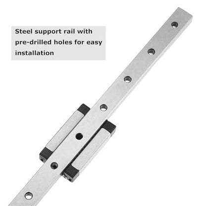 150mm Long MGN9 Miniature Linear Rail with 1PCS MGN9H Carriage Block - color: MGN9H, size: 150mm/5.91 inches
