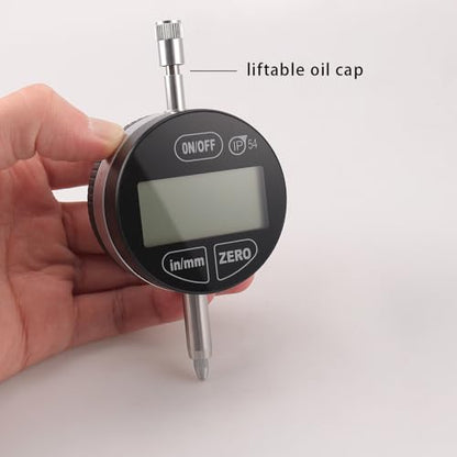 Digital Dial Indicator 0.001mm/0.00005inch 0-12.7mm Test Range - style: 0.001mm