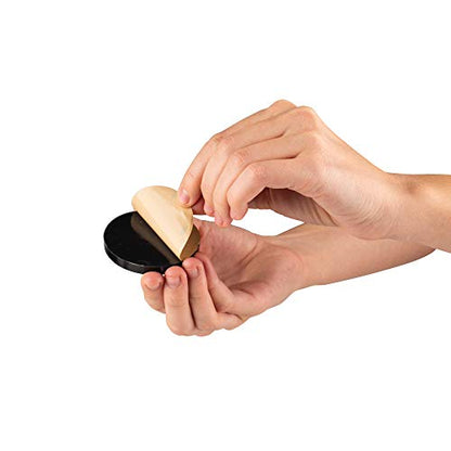 Isolate It: Sorbothane Vibration Isolation Circular Pad .25" Thick 2.25" Dia. 70 Duro with Adhesive Backing - 4 Pack