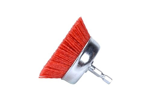 Century Drill & Tool 77231 Nylon Abrasive Cup Brush, 3", Coarse - size: 3" Coarse