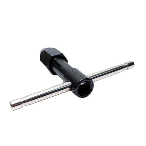 Century Drill & Tool 98502 T-Handle Tap Wrench, 1/4"-1/2", 7.0-12.0mm - size: 1/4" to 1/2", 7.00 to 12.0M