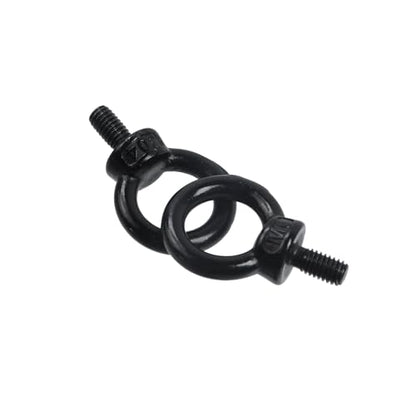Antrader M6 Lifting Eye Bolts,10PCS Stainless Steel Machinery Shoulder Lifting Eye Bolt - size: M6,10pcs