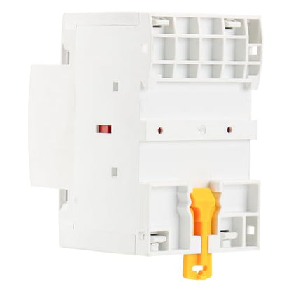 BAOMAIN 50A 4 Pole AC Contactor 110V 4NO DIN Rail for HVAC EV Smart Home