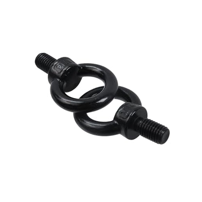 Antrader M14 Lifting Eye Bolts,4Pcs Stainless Steel Lifting Hardware,Black - size: M14,4pcs