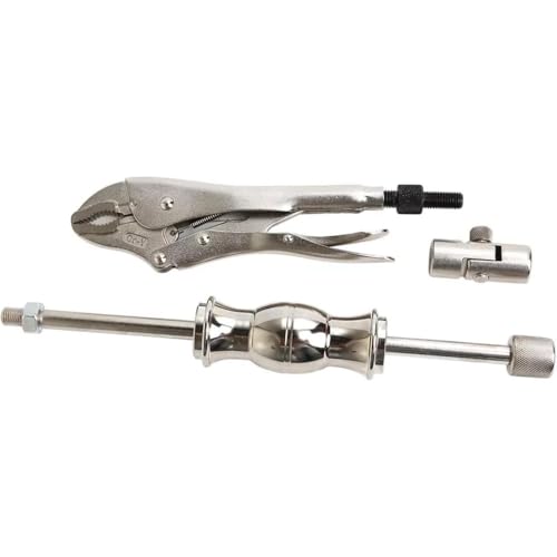 Slide Hammer Locking Pliers Set 9 Inch Puller Tool for Automotive Repairs