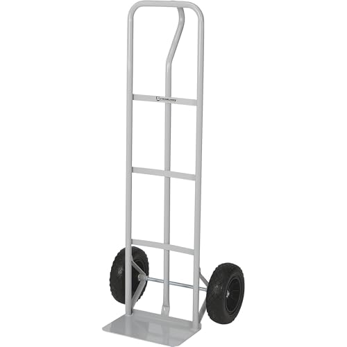 Strongway Steel Hand Truck, 600-Lb. Capacity, 2-Wheel High-Back Frame