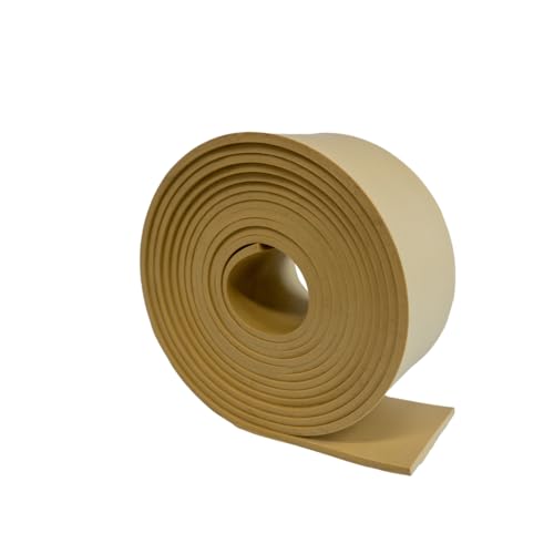 Natural Gum Rubber TAN 40A (.187" (3/16") Thick, 6" Wide x 6" Long (Sample)) - size: .187" (3/16") Thick, style: 6" Wide x 6" Long (Sample)