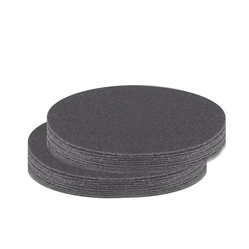 20 Pcs 3 Inch 1000 Grits No Hole Hook and Loop Sanding Discs, Silicon Carbide Wet Dry Flocking Sandpaper for Random Orbital Sander, Wood, Car, Metal, Plastic, Paint Polishing - style: 1000 Grit