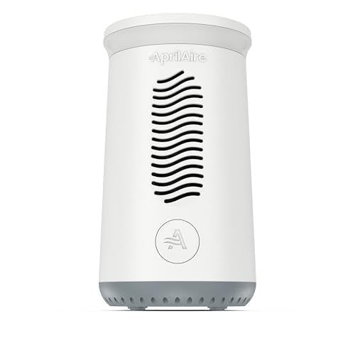 AprilAire ZAWTHCPV Smart Indoor 5-in-1 Wi-Fi Air Quality Monitor (CO2, VOC, PM 2.5, Particulate Matter, Humidity and Temperature), App Controlled IAQ Monitor for Home Air Quality Sensor