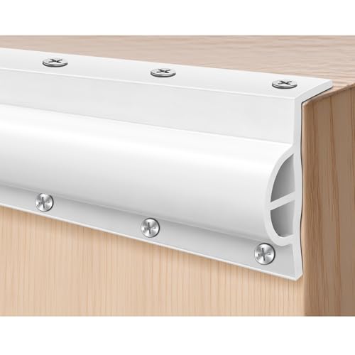 Dock Edging 10 Feet/20 FeetBoat Dock Bumpers for Dockside and Edge,5 Park and 10 Park Dock Greater Protector Rub Rail for Boats,Each Park 23.5 inch Long. - color: white, style: 5 pcs Totall 10ft