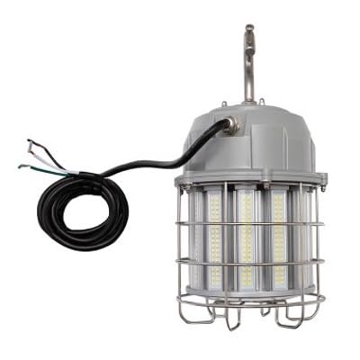 KASTLITE 100W LED Temp Work Light, Hanging, 5000K, 6FT Cord, 400W HID Eq