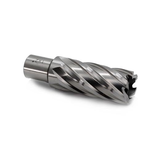 OSCARBIDE 1" x 2" HSS Annular Cutter 3/4" Weldon Shank Mag Drill Bit