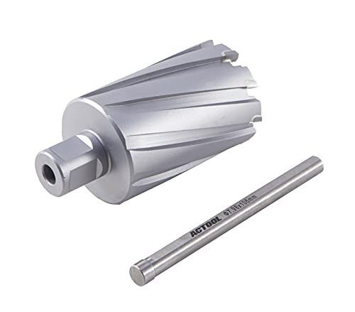 1-13/16'' Diameter x 2'' Depth of Cut Carbide Tipped TCT ANNULAR Cutter with 3/4'' Weldon Shank - size: 1-13/16'' x 2''