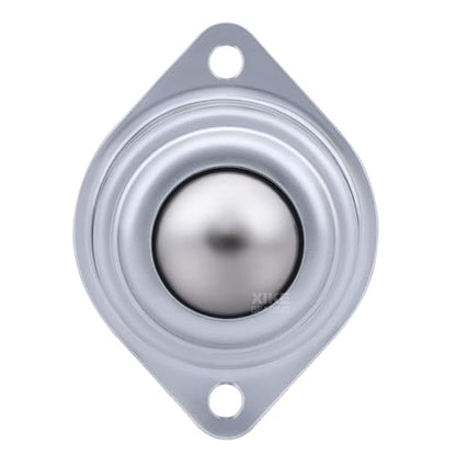 XiKe Ball Transfer Unit, 1/2 Inch Ball, Carbon Steel, 4 Pack - size: 18 pounds load ＆ 1/2" ball diameter