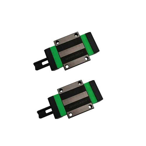HGW15CA Linear Slider Bearing, 2pcs HGW15CA Flange Bearing Slider Block for CNC Linear Guide and Machines - size: HGW15