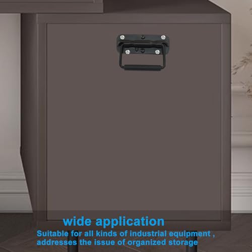 Zorfeter 4.33 Inch Spring Loaded Handle, Black, 2 PCS - color: Black