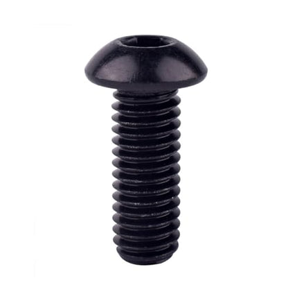 1/4-20 x 3/8" Button Head Socket Cap Bolts Screws (1/4" to 2" Available), 304 Stainless Steel 18-8, Black Exterior Finish, Allen Hex Drive, Fully Thread,10Pcs - size: 1/4-20 x 3/8" (10 PCS)
